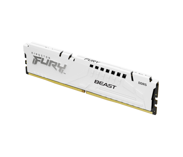 KINGSTON Pamięć DDR5 Fury Beast 32GB(1*32GB)/6000 CL36 biała KF560C36BWE-32 - 1139012 - zdjęcie 3
